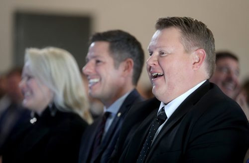 TREVOR HAGAN / WINNIPEG FREE PRESS
Scott Sissons, partner at KPMG LLP was sworn in as the Winnipeg Chamber of Commerce's 122nd chairman at the chambers annual general meeting, Thursday, October 4, 2018.