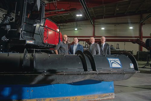 Canstar Community News Oct. 3, 2018 - The Winnipeg Airport Authority announced a partnership with Northstar Robotics and Airport Technologies Inc. to develop autonomous snow plow technology. (EVA WASNEY/CANSTAR COMMUNITY NEWS/METRO)