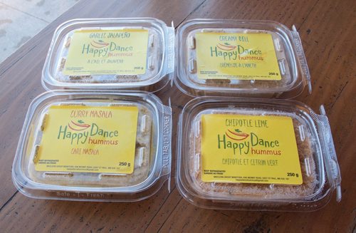 Canstar Community News Happy Dance Hummus's curry masala flavour won silver in the 2018 Great Manitoba Food Fight. (SHELDON BIRNIE/CANSTAR/THE HERALD)