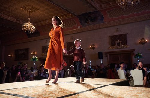 DAVID LIPNOWSKI / WINNIPEG FREE PRESS

Models walk the runway during the 2018 Bear Essentials Fashion Show and Dinner in support of the Children's Hospital Guild of Manitoba at The Fort Garry Hotel Wednesday October 17, 2018.