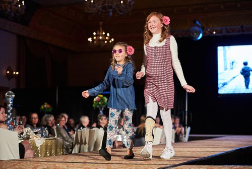 DAVID LIPNOWSKI / WINNIPEG FREE PRESS

Models walk the runway during the 2018 Bear Essentials Fashion Show and Dinner in support of the Children's Hospital Guild of Manitoba at The Fort Garry Hotel Wednesday October 17, 2018.