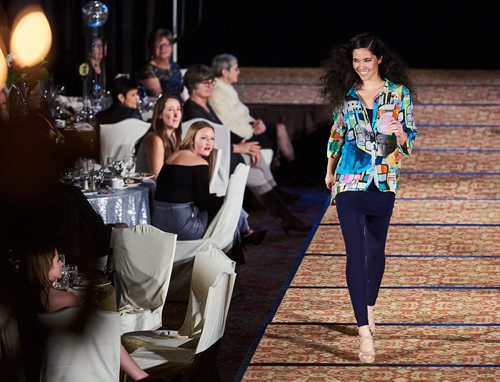 DAVID LIPNOWSKI / WINNIPEG FREE PRESS

Models walk the runway during the 2018 Bear Essentials Fashion Show and Dinner in support of the Children's Hospital Guild of Manitoba at The Fort Garry Hotel Wednesday October 17, 2018.