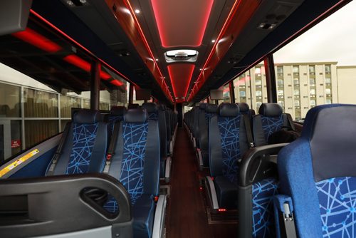 RUTH BONNEVILLE / WINNIPEG FREE PRESS

Biz: Inside view of Kelsey Bus Lines newest busses while it was stopped in Winnipeg Friday.

See Martin Cash story.

October 19, 2018