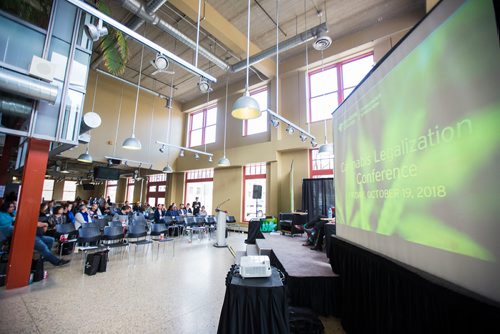 MIKAELA MACKENZIE / WINNIPEG FREE PRESS
A cannabis legalization conference led by Red River College's School of Indigenous Education in Winnipeg on Friday, Oct. 19, 2018. 
Winnipeg Free Press 2018.