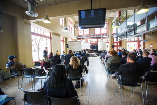 MIKAELA MACKENZIE / WINNIPEG FREE PRESS
A cannabis legalization conference led by Red River College's School of Indigenous Education in Winnipeg on Friday, Oct. 19, 2018. 
Winnipeg Free Press 2018.