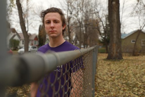 RUTH BONNEVILLE / WINNIPEG FREE PRESS

Photo of Kurt Morton Candidate in the St. James Councillor Candidates race, has his photo taken in and around Marjorie Park for story on city services needing repairs and updates.  

See Ryan Thorpe story. 

October 19, 2018