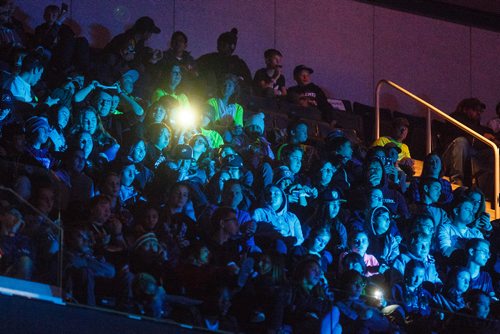 MIKE DEAL / WINNIPEG FREE PRESS
Around 16,000 kids from across Manitoba attend WE Day at Bell MTS Place where they were celebrating young people committed to making a difference.
181030 - Tuesday, October 30, 2018.