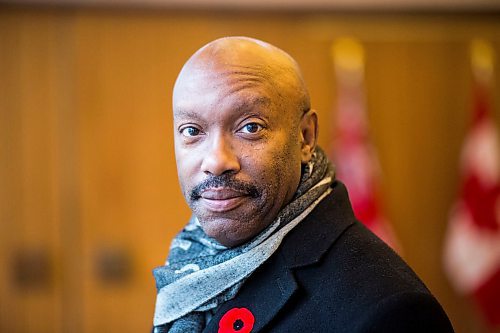 MIKAELA MACKENZIE / WINNIPEG FREE PRESS
Markus Chambers, councillor-elect for the new ward of St. Norbert-Seine River, poses for a portrait at City Hall in Winnipeg on Wednesday, Oct. 31, 2018. 
Winnipeg Free Press 2018.