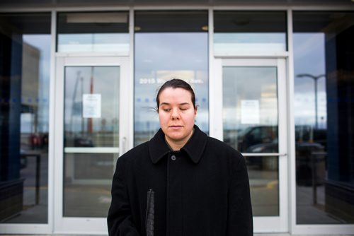 MIKAELA MACKENZIE / WINNIPEG FREE PRESS
Deanna Ng poses for a portrait at the Greyhound bus depot in Winnipeg on Wednesday, Oct. 31, 2018. With the service closing, she won't be able to visit her parents in Minnedosa.
Winnipeg Free Press 2018.