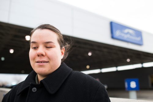 MIKAELA MACKENZIE / WINNIPEG FREE PRESS
Deanna Ng poses for a portrait at the Greyhound bus depot in Winnipeg on Wednesday, Oct. 31, 2018. With the service closing, she won't be able to visit her parents in Minnedosa.
Winnipeg Free Press 2018.