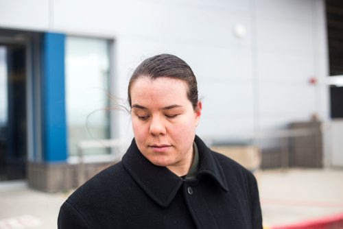 MIKAELA MACKENZIE / WINNIPEG FREE PRESS
Deanna Ng poses for a portrait at the Greyhound bus depot in Winnipeg on Wednesday, Oct. 31, 2018. With the service closing, she won't be able to visit her parents in Minnedosa.
Winnipeg Free Press 2018.