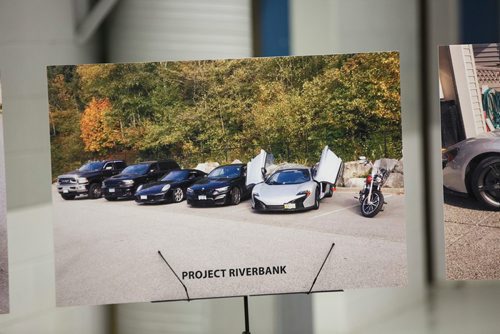 MIKE DEAL / WINNIPEG FREE PRESS
Drugs and vehicles were on display at the MPI depot on Plessis Rd Thursday morning as the WPS, RCMP, Provincial representatives and the Mayor announced that a major Inter-Provincial Illicit Drug Network was dismantled during Project Riverbank. 
181101 - Thursday, November 01, 2018.