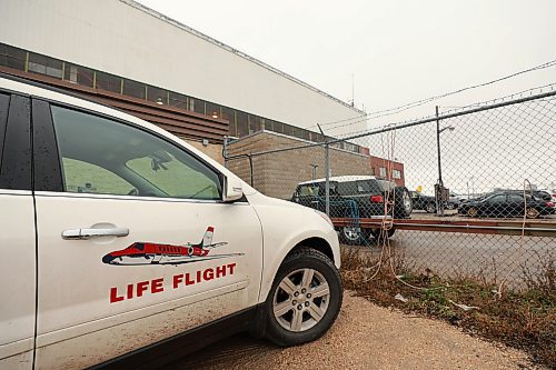 RUTH BONNEVILLE / WINNIPEG FREE PRESS

Photo of 900 Ferry and Life Flight van near building.  

Story: LIFEFLIGHT DOCTORS - The seventeen doctors responsible for the province's Lifeflight program have penned a strongly-worded letter to the health minister criticizing the government's RFP looking to privatize the air ambulance service and threatening to quit if it happens. 

Nov 2nd , 2018