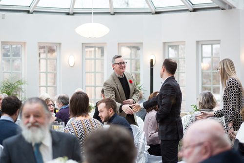 MIKAELA MACKENZIE / WINNIPEG FREE PRESS
The Jubilee Fund Champagne Brunch at the Assiniboine Park Pavilion Atrium in Winnipeg on Saturday, Nov. 3, 2018. 
Winnipeg Free Press 2018.