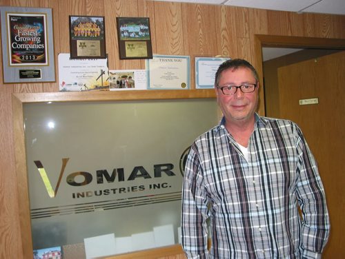 Canstar Community News Oct. 30, 2018 - Marcel Vouriot, president of Vomar Industries, is maintaining his La Salle roots while growing his business across Canada and recentky in the U.S. (ANDREA GEARY/CANSTAR COMMUNITY NEWS)