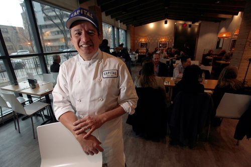 PHIL HOSSACK / WINNIPEG FREE PRESS -Chef Wayne Martin poses in his 'Capitol Grill Monday. See Jill Wilson's story.  - November 5, 2018