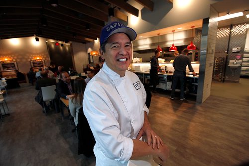 PHIL HOSSACK / WINNIPEG FREE PRESS -Chef Wayne Martin poses in his 'Capitol Grill Monday. See Jill Wilson's story.  - November 5, 2018