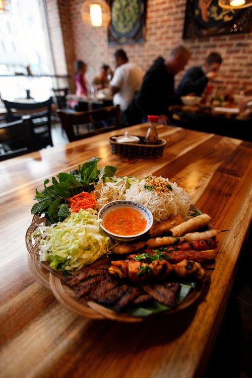 PHIL HOSSACK / WINNIPEG FREE PRESS - House Deluxe Vermicelli, Resto for next week is Pho Hoang, in its new location, 235 Portage ave.. - November 6, 2018