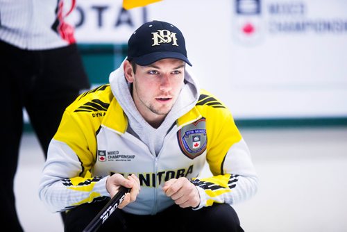 MIKAELA MACKENZIE / WINNIPEG FREE PRESS
Team Manitoba skip Colin Kurz at the Fort Rouge Curling Club in Winnipeg on Friday, Nov. 9, 2018. 
Winnipeg Free Press 2018.