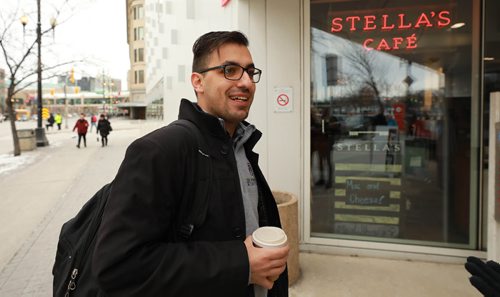 RUTH BONNEVILLE / WINNIPEG FREE PRESS

LOCAL - Stella's Restaurant
Local Stella's patrons give their thought on recent allegations against the management of some of the stores.

Ahmed Barkant, talks to FP reporter outside Stella's on Portage Tuesday.


Nov 13th, 2018
