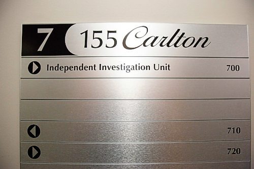 MIKE DEAL / WINNIPEG FREE PRESS
The Independent Investigative Unit of Manitoba is located in the office tower at 155 Carlton Street.
181113 - Tuesday, November 13, 2018.