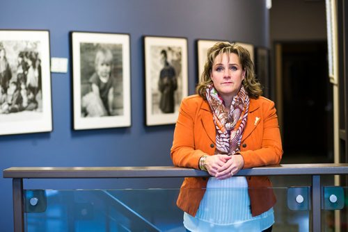 MIKAELA MACKENZIE / WINNIPEG FREE PRESS
Daphne Penrose poses for a portrait after the release of this year's Child Advocate Report in Winnipeg on Monday, Nov. 19, 2018.
Winnipeg Free Press 2018.