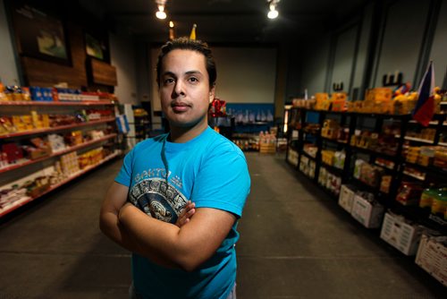 PHIL HOSSACK / WINNIPEG FREE PRESS - Jesse Lemus just opened his second location for Latinos Market at 1769 Portage Ave. (old Kings Theatre) Jill Wilson story. - November 20, 2018