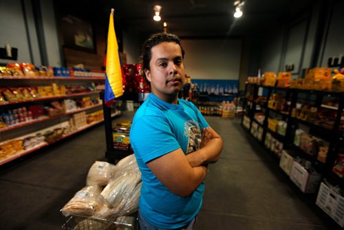 PHIL HOSSACK / WINNIPEG FREE PRESS - Jesse Lemus just opened his second location for Latinos Market at 1769 Portage Ave. (old Kings Theatre) Jill Wilson story. - November 20, 2018