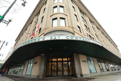 RUTH BONNEVILLE / WINNIPEG FREE PRESS

The Hudson Bay building on Portage Ave. in Downtown Winnipeg.  See story on characteristics of the building could classify it as heritage building.  The Bay owners say that would create to much repair and maintenance.  

Bay Building: A report on designating the downtown Hudson's Bay store as a historic building will be presented to a city committee. The Bay owners are opposed to it and say that would create to much repair and maintenance.  




 Nov 22nd, 2018