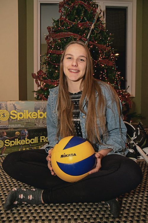 Canstar Community News Nov. 20 - Skylar Ferguson is collecting gently used sports equipment for northern communities. (EVA WASNEY/CANSTAR COMMUNITY NEWS/METRO)