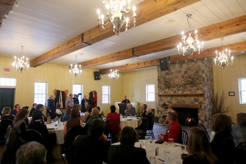 TREVOR HAGAN / WINNIPEG FREE PRESS
Gov. Gen. Julie Payette visits Fort Gibraltar, Monday, November 26, 2018.