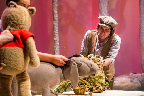 MIKAELA MACKENZIE / WINNIPEG FREE PRESS
Aaron Pridham voices Tigger in House on Pooh Corner at the Manitoba Theatre for Young People in Winnipeg on Tuesday, Nov. 27, 2018.
Winnipeg Free Press 2018.