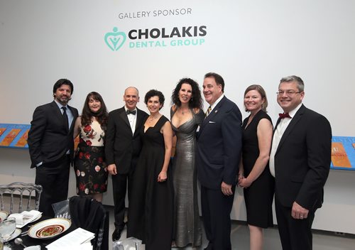 JASON HALSTEAD / WINNIPEG FREE PRESS

L-R: Gallery Sponsor Cholakis Dental Group - James Cohen, Linda McGarva-Cohen, Dr. Ernest Cholakis, Dr. Anastasia Kelekis-Cholakis, Lisa Paterson, Andrew Paterson, Laurie Fisher and Jason Fuith at the Winnipeg Art Gallery Gala on Oct. 13, 2018. (See Social Page)
