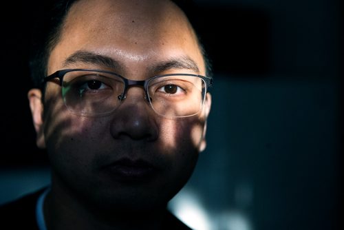 MIKAELA MACKENZIE / WINNIPEG FREE PRESS
Edward Balaquit poses for a portrait at his workplace on the six-month anniversary of his father's disappearance in Winnipeg on Friday, Nov. 30, 2018.
Winnipeg Free Press 2018.