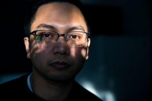 MIKAELA MACKENZIE / WINNIPEG FREE PRESS
Edward Balaquit poses for a portrait at his workplace on the six-month anniversary of his father's disappearance in Winnipeg on Friday, Nov. 30, 2018.
Winnipeg Free Press 2018.