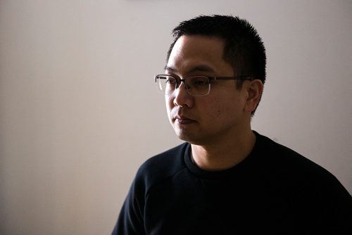 MIKAELA MACKENZIE / WINNIPEG FREE PRESS
Edward Balaquit poses for a portrait at his workplace on the six-month anniversary of his father's disappearance in Winnipeg on Friday, Nov. 30, 2018.
Winnipeg Free Press 2018.