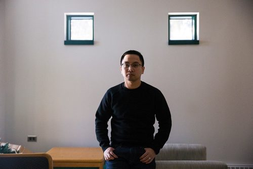 MIKAELA MACKENZIE / WINNIPEG FREE PRESS
Edward Balaquit poses for a portrait at his workplace on the six-month anniversary of his father's disappearance in Winnipeg on Friday, Nov. 30, 2018.
Winnipeg Free Press 2018.