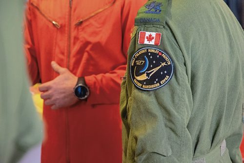 Canstar Community News Nov. 27, 2018 - Before departing Winnipeg, Governor General Julie Payette visited with members of  17 Wing's 402 and 403 squadrons.(EVA WASNEY/CANSTAR COMMUNITY NEWS/METRO)