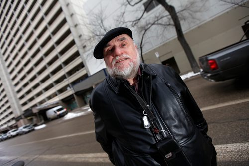 PHIL HOSSACK / WINNIPEG FREE PRESS - Martin Stadler who went to MB Court of Appeal to fight for the right to have his appeal heard  by the Social Services Appeal Board. He won and the Court ordered the board to hear his appeal which is today at 1:15 pm on the 7th floor of 175 Hargrave. Sanders going.  - December 4, 2018