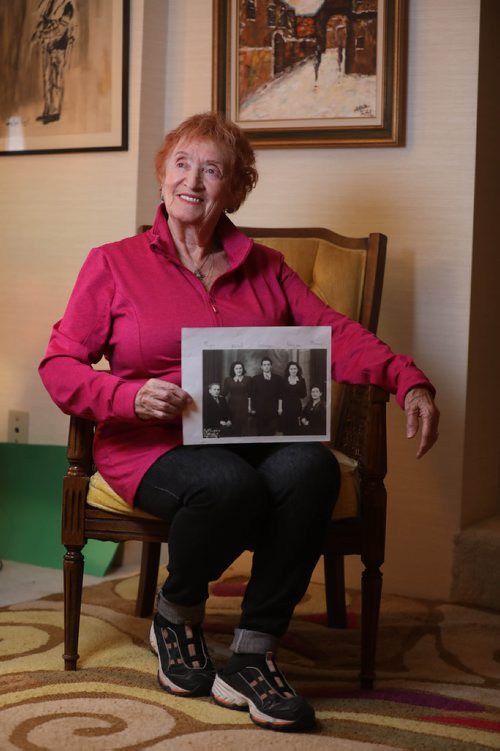 RUTH BONNEVILLE / WINNIPEG FREE PRESS

49.8 Human Rights

Portraits of Regine Frankel at her home holding a photo of her with her family (parents with brother and sister).

Regine Frankel, a Holocaust survivor, kept her familys Jewish traditions alive after surviving the war, when any Jewish practices had to be done very secretively to ensure their safety.

See Ben Waldman's story. 


Dec 5th, 2018