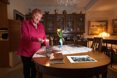 RUTH BONNEVILLE / WINNIPEG FREE PRESS

49.8 Human Rights

Portraits of Regine Frankel at her home. 

Regine Frankel, a Holocaust survivor, kept her familys Jewish traditions alive after surviving the war, when any Jewish practices had to be done very secretively to ensure their safety.

See Ben Waldman's story. 


Dec 5th, 2018