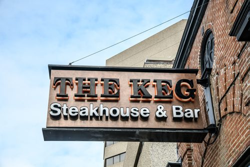 Mike Sudoma / Winnipeg Free Press
Exterior of The Keg Downtown located at 115 Garry St
December 5, 2018