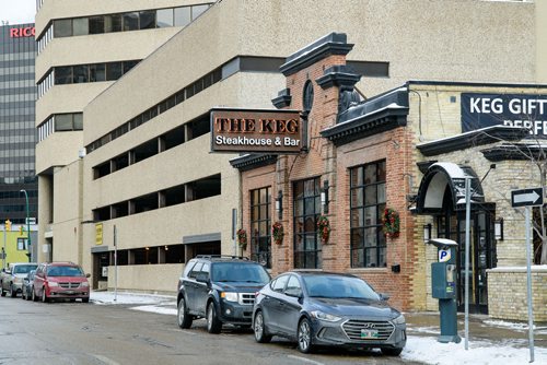 Mike Sudoma / Winnipeg Free Press
Exterior of The Keg Downtown located at 115 Garry St
December 5, 2018