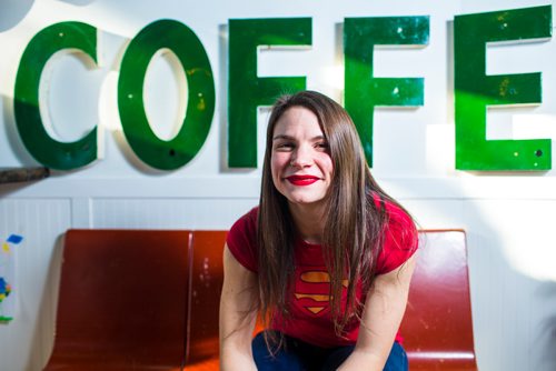 MIKAELA MACKENZIE / WINNIPEG FREE PRESS
Allison Slessor, owner of Modern Coffee, poses in her newly opened cafe at Inkster and Main in Winnipeg on Friday, Dec. 7, 2018.
Winnipeg Free Press 2018.