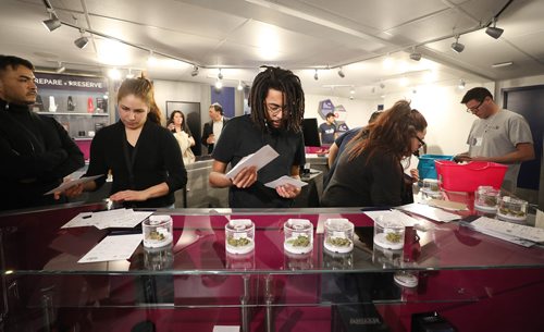 RUTH BONNEVILLE / WINNIPEG FREE PRESS

Long Plains Cannabis store opens. 

Staff at Meta Cannabis Supply Co. prep to open Manitoba First Nations first for the City of Winnipeg, Long Plain First Nation, and National Access Cannabis,  their first legal recreational cannabis store on a Winnipeg urban reserve Friday at 420 Madison Street. Friday.
  
This is the third First Nations retail store launched with National Access Cannabis, the second with Long Plain First Nation and the fifth META store in the province. It will be staffed by Long Plain members that have been trained using NACs proprietary model to ensure safe, secure and responsible distribution of legal cannabis.

See Alex Paul story. 

Dec 7th, 2018