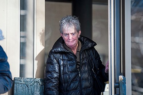 MIKAELA MACKENZIE / WINNIPEG FREE PRESS
Heather Grant-Jury walks out of the law courts on day one of her two-day sentencing hearing in Winnipeg on Thursday, Dec. 13, 2018. 
Winnipeg Free Press 2018.