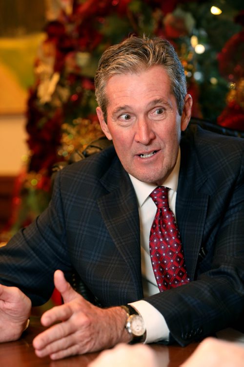 RUTH BONNEVILLE / WINNIPEG FREE PRESS

PALLISTER YEAR ENDER: 
Photo of Premier Brian Pallister during Free Press year end interview on Thursday in his office. 
 
Larry Kusch
Legislature reporter


Dec 13th,  2018