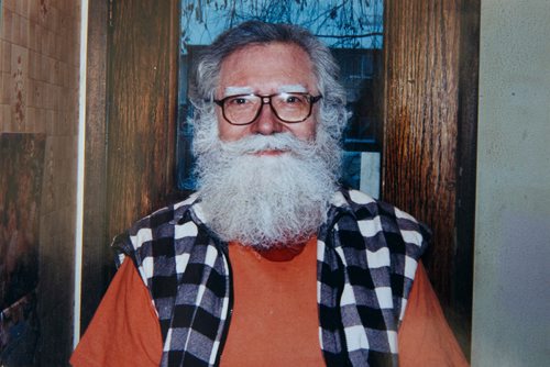 supplied photos
Brian Santa Sanderson 
Around 1999 growing out beard and using dye to color it white.
181218 - Tuesday, December 18, 2018.