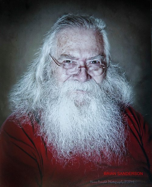 supplied photos
Brian Santa Sanderson 
A studio portrait by Hans Arnold in 2011.
181218 - Tuesday, December 18, 2018.