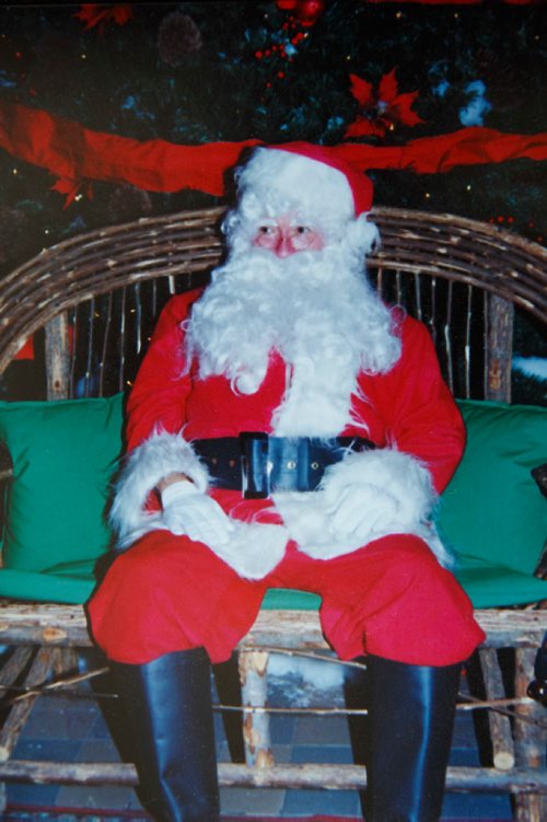 supplied photos
Brian Santa Sanderson 
First year as Santa 1996 Portage Place Mall.
181218 - Tuesday, December 18, 2018.